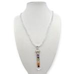 Zonder minimumprijs - Halsketting Zilver - Rock Crystal, Nieuw