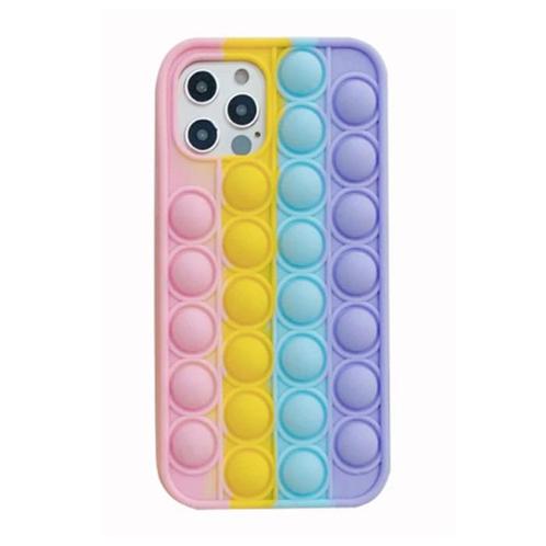 iPhone 7 Plus Pop It Hoesje - Silicone Bubble Toy Case Anti, Telecommunicatie, Mobiele telefoons | Hoesjes en Screenprotectors | Apple iPhone