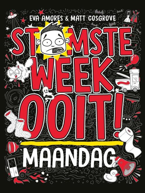 Stomste week ooit 1 - Maandag (9789021034355, Eva Amores), Antiek en Kunst, Antiek | Boeken en Manuscripten, Verzenden