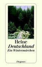 Deutschland 9783257235296 Heinrich Heine, Verzenden, Gelezen, Heinrich Heine
