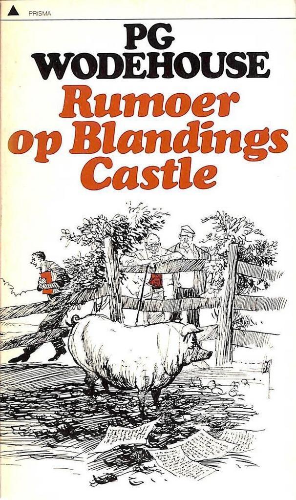 Rumoer op Blandings Castle 9789027408730 Wodehouse, Boeken, Overige Boeken, Gelezen, Verzenden