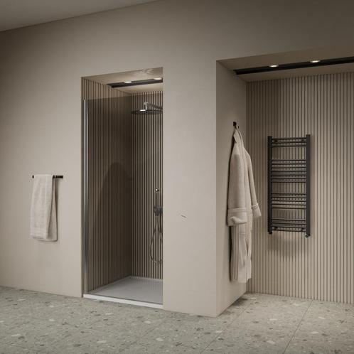 Nisdeur | BWS | Marip | 6mm | 70x190 cm | Mat Chroom, Doe-het-zelf en Bouw, Sanitair, Douche, Nieuw, Chroom, Ophalen of Verzenden