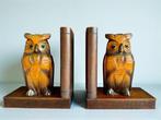 Bookstand Owls - H18cm/1,45Kg - Beeldje - 1920s Art Deco -
