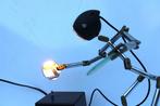 Osqar - Ygnacio Baranga - Bureaulamp - Glas, Messing,