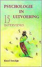 Psychologie in uitvoering 9789026512575 Soudijn Karel, Verzenden, Gelezen, Soudijn Karel
