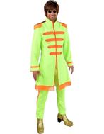sergeant pepper kostuum fluo groen, Ophalen of Verzenden, Nieuw