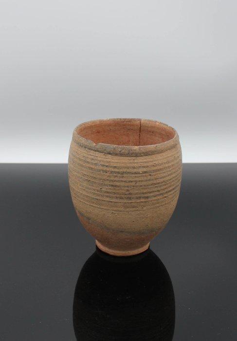 byzantin Céramique Récipient - 9 cm - Petit récipient en, Verzamelen, Mineralen en Fossielen