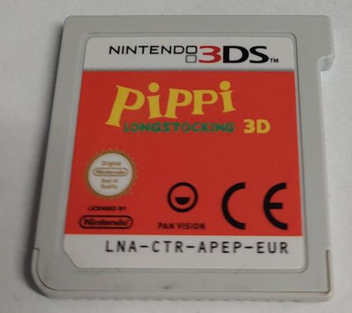 Pippi Langkous losse cassette (Nintendo 3ds tweedehands, Games en Spelcomputers, Games | Nintendo 2DS en 3DS, Ophalen of Verzenden