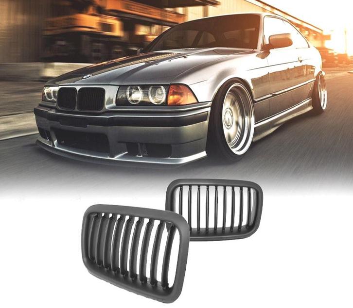 CALANDRES BMW E36 91-96 LOOK M NOIR, Auto-onderdelen, Carrosserie, Verzenden