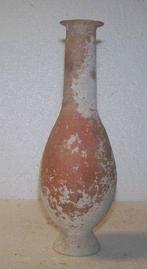 Oud-Romeins Aardewerk Traanbuis - kruikje - 22 cm  (Zonder, Antiek en Kunst