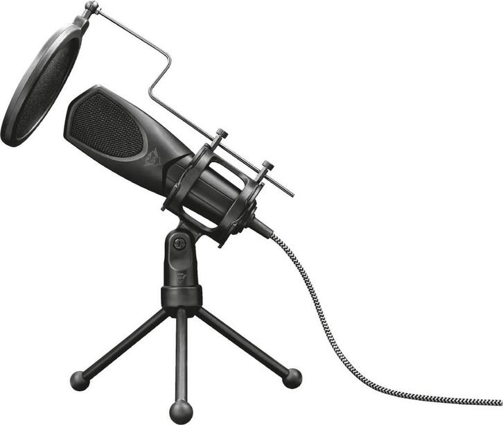 SHOWMODEL USB-microfoon met statief om te streamen Trust..., Muziek en Instrumenten, Microfoons, Nieuw, Verzenden