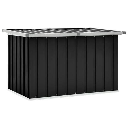 vidaXL Tuinbox 109x67x65 cm antraciet, Tuin en Terras, Bergingen en Tuinkasten, Nieuw, Verzenden