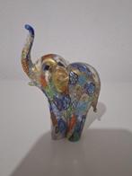Campanella - Beeldje - Éléphant millefiori murrine - Glas