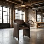 Leren eetkamerstoel Icon - Toledo Espresso (bruin), Ophalen of Verzenden