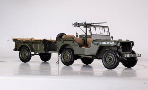 PremiumX - Models 1:8 - Véhicule militaire miniature - Jeep, Kinderen en Baby's, Speelgoed | Overig