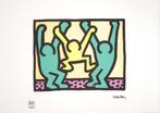Keith Haring – Offset Lithografie, 50×70 cm, Gecertificeerd, Antiek en Kunst, Kunst | Litho's en Zeefdrukken