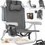 2eChoix | tectake® Beach Chair Coral - Chaise de camping, Ophalen of Verzenden, Nieuw