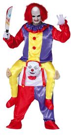 Killer Clown Carry me kostuum Heren, Nieuw, Verzenden