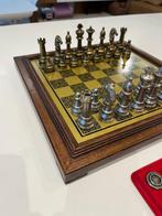 Jeu déchecs - Laiton, Antiquités & Art, Curiosités & Brocante