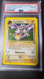 Aerodactyl- PRERELEASE - #1 Graded card - Fossil - PSA 8, Hobby en Vrije tijd, Nieuw