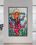 Gunnar Zyl - Generations / Keith Haring & Zyl XXL, Antiek en Kunst, Kunst | Schilderijen | Modern