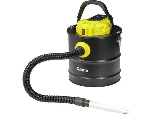Qlima ASZB1018 - Aszuiger - 18L - 120 Watt - Accu 18 Volt -, Elektronische apparatuur, Stofzuigers, Zo goed als nieuw, Verzenden