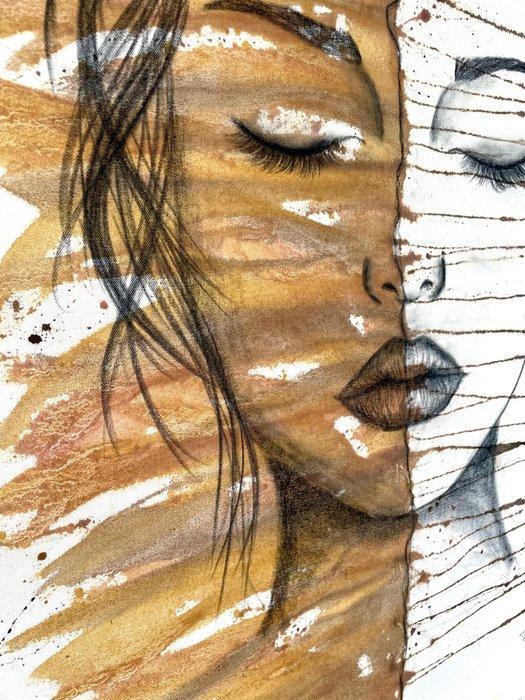 Serena Grassetti - Anima a Metà #8, Antiek en Kunst, Kunst | Schilderijen | Modern