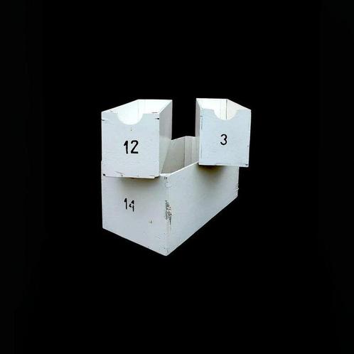 Set of 3 Vintage Military Storage Boxes - Doos (3) - Hout, Antiek en Kunst, Antiek | Wandborden en Tegels