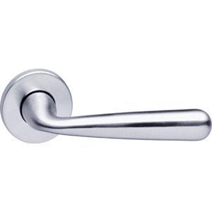 Intersteel Deurkruk Yvonne op rozet chroom mat, Doe-het-zelf en Bouw, Hang- en Sluitwerk, Ophalen of Verzenden