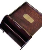 Tijdschriftenhouder - Hout - Met uitklapbare tafel.