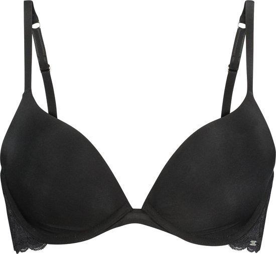 Hunkemöller Push-up BH Angie plunge fit - zwart - Maat C75, Kleding | Dames, Ondergoed en Lingerie, Verzenden