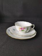 Meissen - Fiori - Tazza da tè con piattino - 2.Wahl - XX