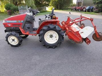Yanmar - KE-3 - Mini tractor met frees Yanmar RSZ 1201 beschikbaar voor biedingen
