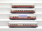 Minitrix N - Modeltrein personenwagen (4) - 4x TEE Rijtuigen, Hobby en Vrije tijd, Modeltreinen | N-Spoor, Nieuw