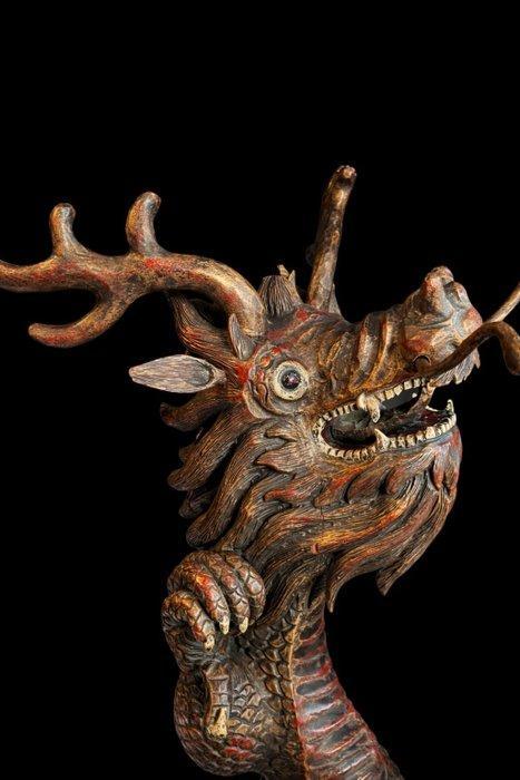 Oosterse Kracht - Teak - Azië, Antiek en Kunst, Antiek | Overige Antiek