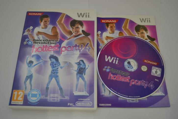 Dance Dance Revolution - Hottest Party 4 (Wii HOL), Games en Spelcomputers, Games | Nintendo Wii