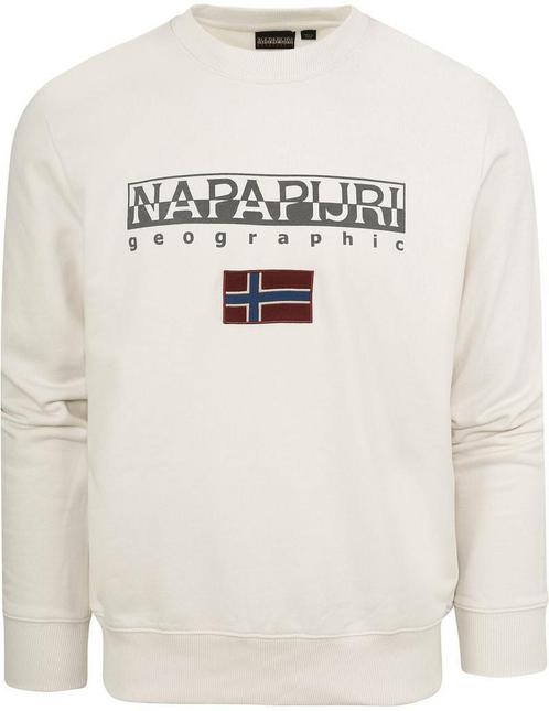 Napapijri Off-White Trui maat Maat 52/54 (L) Heren, Kleding | Heren, Truien en Vesten, Wit, Nieuw, Maat 52/54 (L), Verzenden