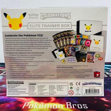 Pokémon Sealed box - Celebrations Elite Trainer Box -