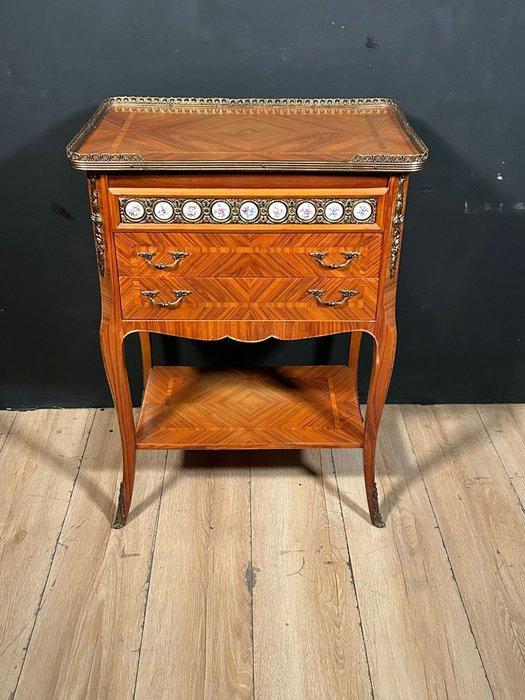 Bijzettafel - Hout, Brons, Antiek en Kunst, Antiek | Overige Antiek