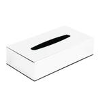 Rechthoekige tissuebox van chroom | 254x139x61(h)mm Bolero, Verzenden, Nieuw in verpakking