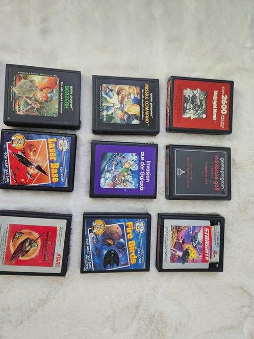 Atari - 2600 VCS - 12 Atari Spiele - Videogame, Games en Spelcomputers, Spelcomputers | Overige Accessoires