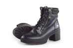 Mustang Veterboots in maat 38 Zwart | 5% extra korting, Verzenden, Zwart, Overige typen, Zo goed als nieuw
