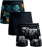 Muchachomalo Boxershorts 3-Pack Elephiking maat M Heren, Kleding | Heren, Ondergoed, Verzenden, Muchachomalo, Boxer