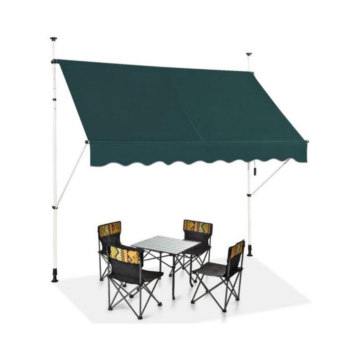 2dekans | Coast Oprolbaar Zonnescherm 200cm – Hoogte, Tuin en Terras, Zonneschermen, Ophalen of Verzenden