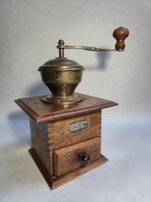 Peter Dienes - Koffiemolen - Hout, Messing, Metaal, Staal -, Antiek en Kunst, Antiek | Overige Antiek