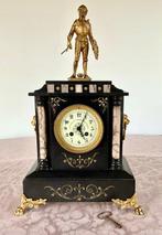 Pendule - Brons, Marmer, Zinklegering - 1850-1900 - Grote, Antiek en Kunst, Antiek | Klokken