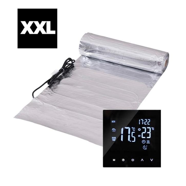 XXL  elektrische vloerverwarming  50 m², Doe-het-zelf en Bouw, Verwarming en Radiatoren