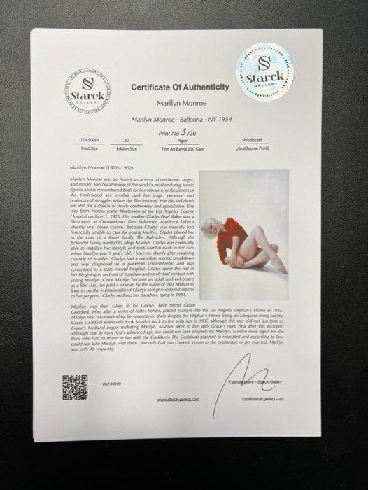 Marilyn Monroe - Ballerina - NY 1954 - Fine Art Photography, Verzamelen, Film en Tv