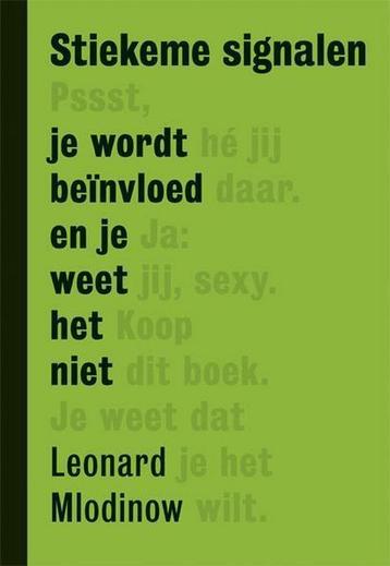 Stiekeme signalen 9789490574963 Leonard Mlodinow, Verzenden, Leonard Mlodinow