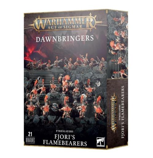 Fyreslayers Fjoris Flamebearers (Warhammer Age of Sigmar, Hobby & Loisirs créatifs, Wargaming, Enlèvement ou Envoi